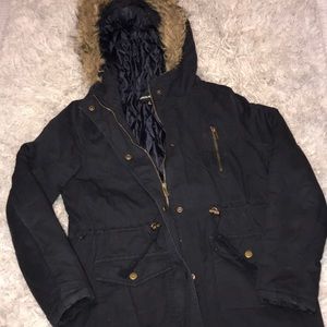 Navy blue coat